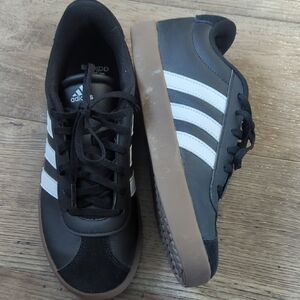 Adidas Classic Black and White Trainers